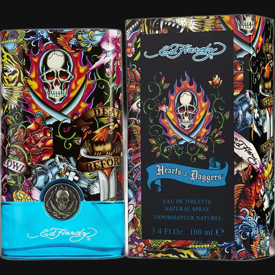 Ed Hardy Hearts & Daggers By Christian Audigier Cologne for Men
