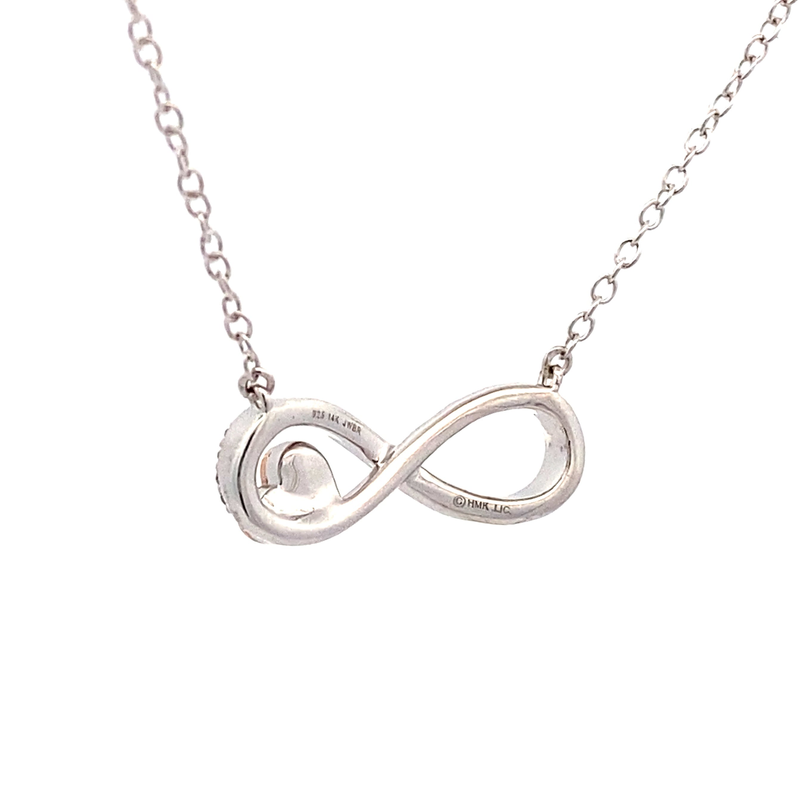 Diamond Heart Love Pendant Sterling Silver 14KT Gold by Bids.com