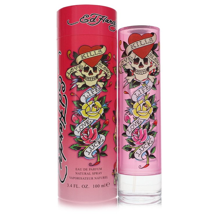 Ed Hardy by Christian Audigier Eau De Parfum Spray 3.4 oz for Women 
