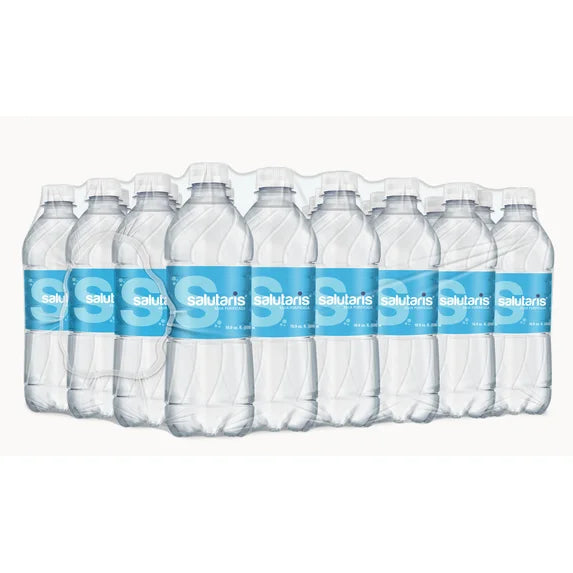 Salutaris Mineral Water 16oz (24 Pack)  DestGlow