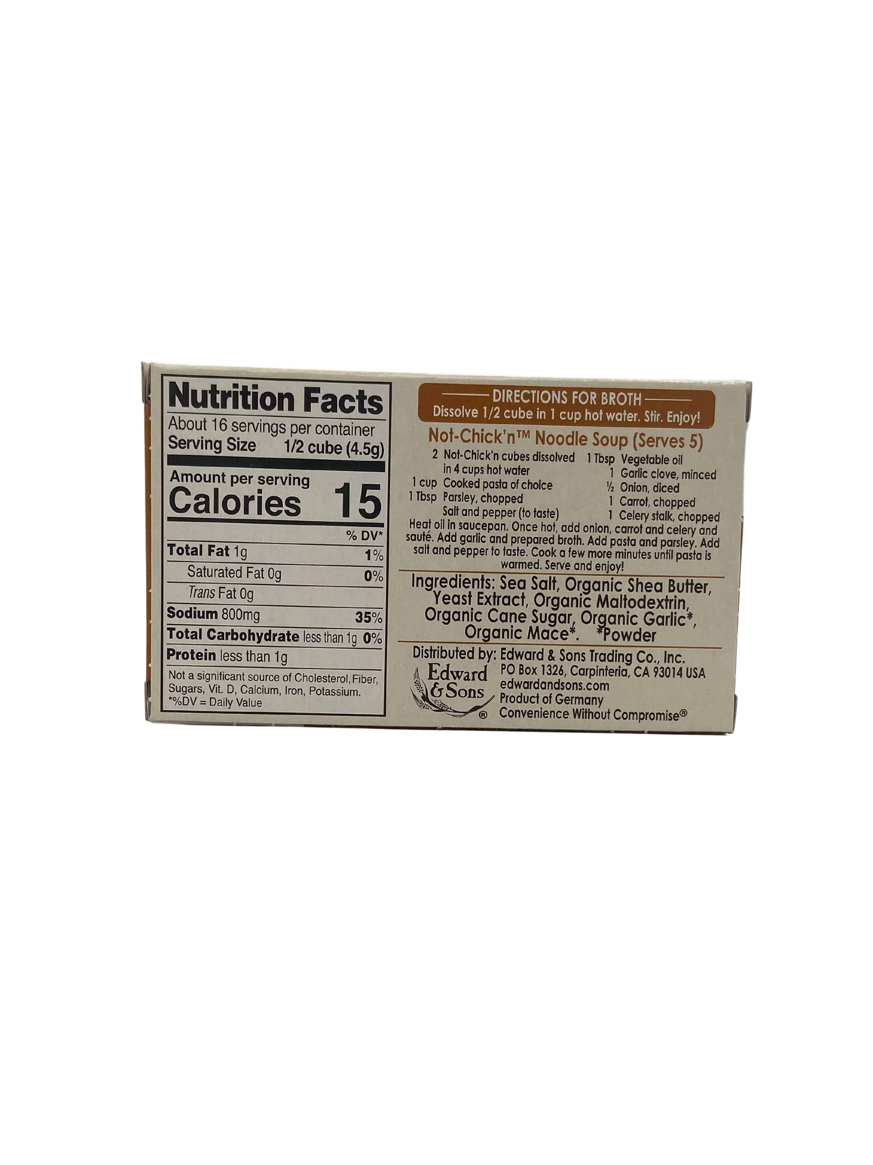 Bouillon Cubes, Vegan by Country Life Natural Foods
