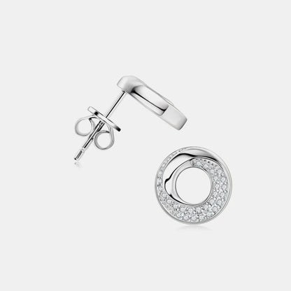 925 Sterling Silver Inlaid Sparkala™ Stud Earrings by Sparkala