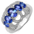 2.13 Carat Genuine Tanzanite .925 Sterling Silver Ring by Bids.com
