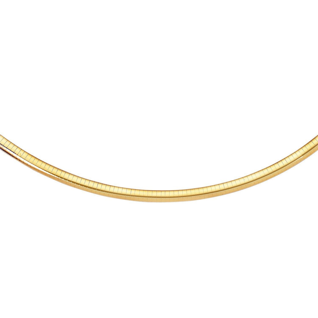 6.0 mm 14k Yellow Gold Classic Omega Bracelet by Bids.com