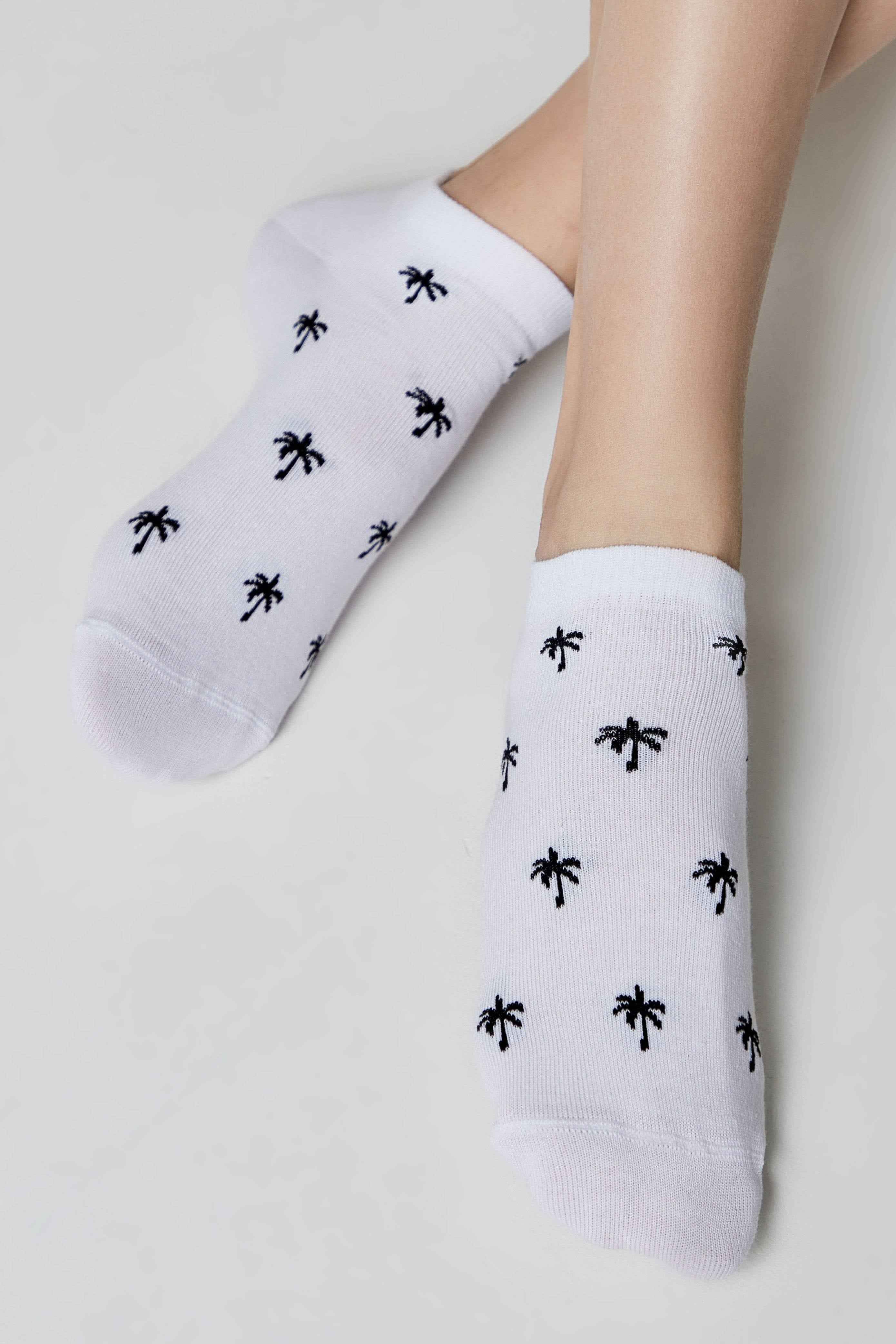 Cotton Ankle Socks Conte Active - 589 Palm Trees