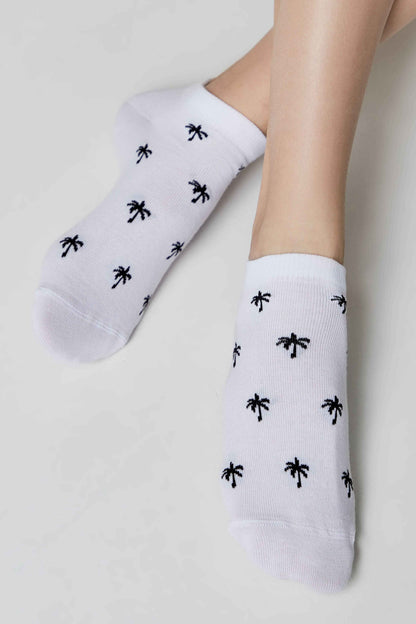 Cotton Ankle Socks Conte Active - 589 Palm Trees