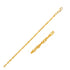 14k Yellow Gold Singapore Chain 1.7mm by Bids.com