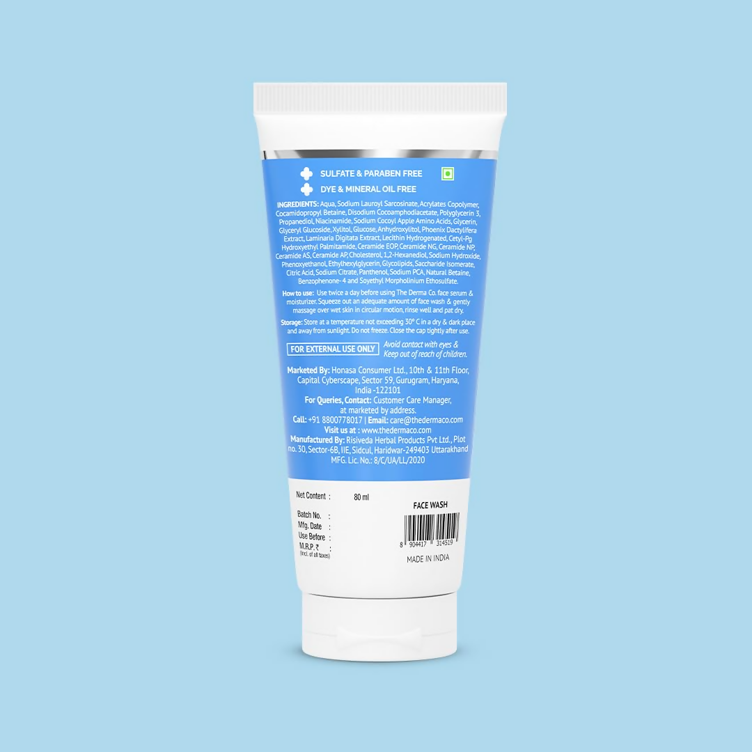 The Derma Co Nia-Ceramide Barrier Repair Face Wash - Limited Time Offer