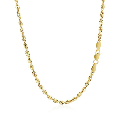 2.5mm 14k Yellow Gold Light Rope Chain by Bids.com