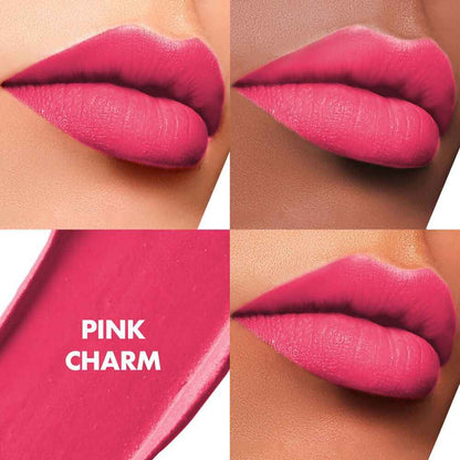 Lakme Cushion Matte Lipstick - Pink Charm