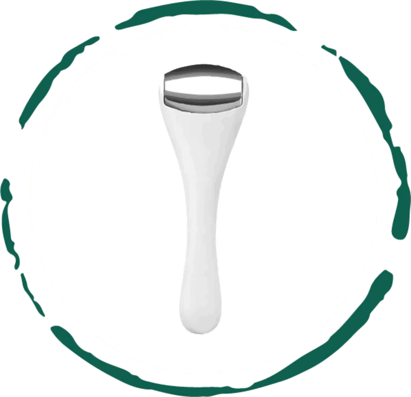 Skincare Accessories Collection - 6-Piece Bundle with Ice Rollers, Jade Roller & Exfoliating Glove - DestGlow