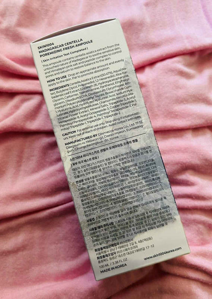 Madagascar Centella Poremizing Fresh Ampoule 100Ml