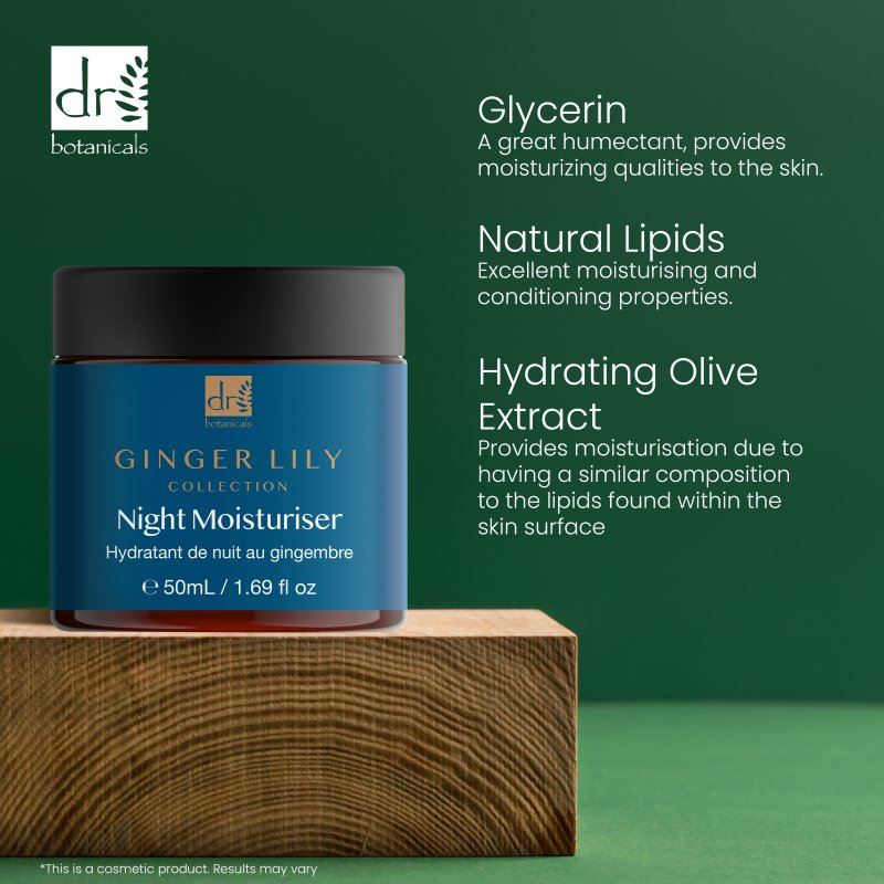 Gingerlily Night Moisturiser 50ml by skinChemists US