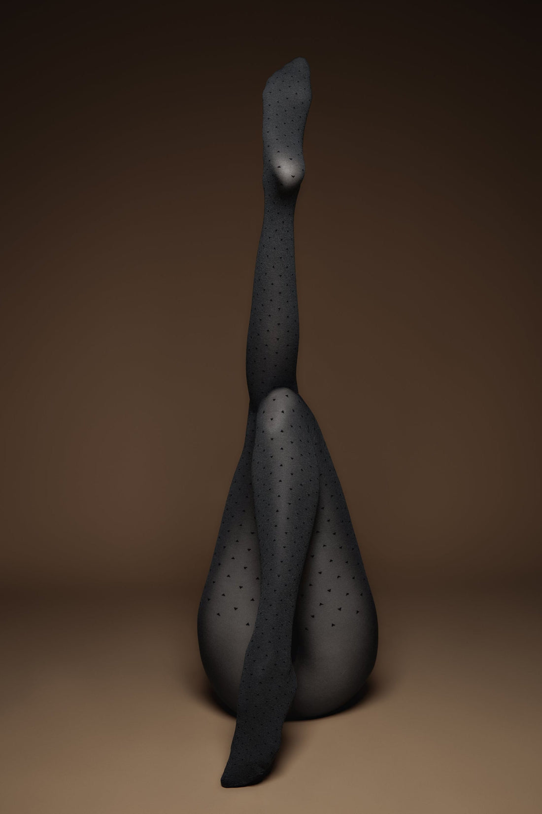 Fantasy Tights Conte Effect - Melange Triangle