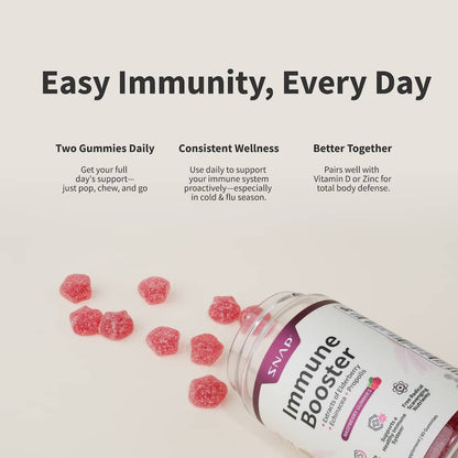 Elderberry Gummies Immune Booster by Snap Supplements