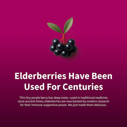 Elderberry Gummies Immune Booster by Snap Supplements