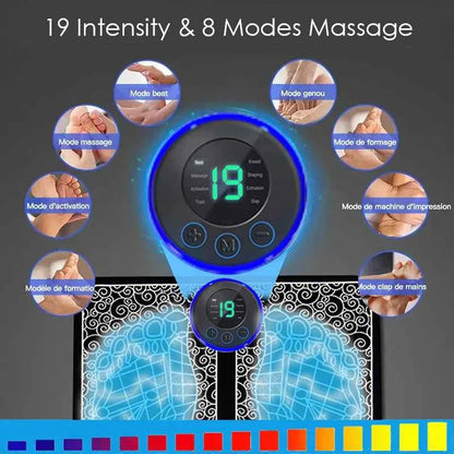 FootRelief™ Electric Massager Pad – Heat Therapy &amp; Pain Relief