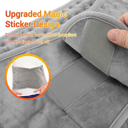 HeatRelief™ Electric Heating Pad Belt – Adjustable Back Support &amp; Soothing Warmth