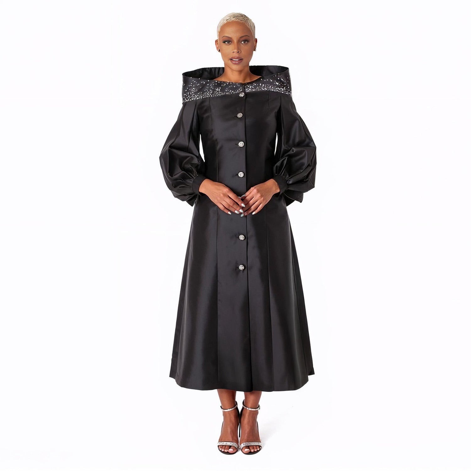 Elegant One-Piece Cassock Robe for Church Wear- 4801 by Tally Taylor