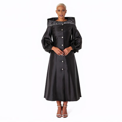 Elegant One-Piece Cassock Robe for Church Wear- 4801 by Tally Taylor