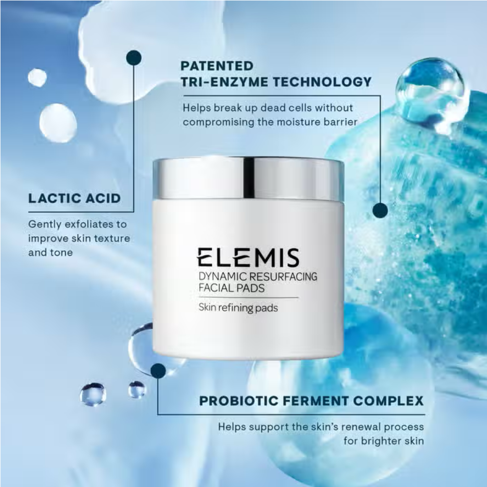 Elemis Dynamic Resurfacing Facial Pads 60pk  DestGlow
