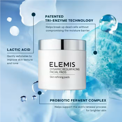 Elemis Dynamic Resurfacing Facial Pads 60pk  DestGlow