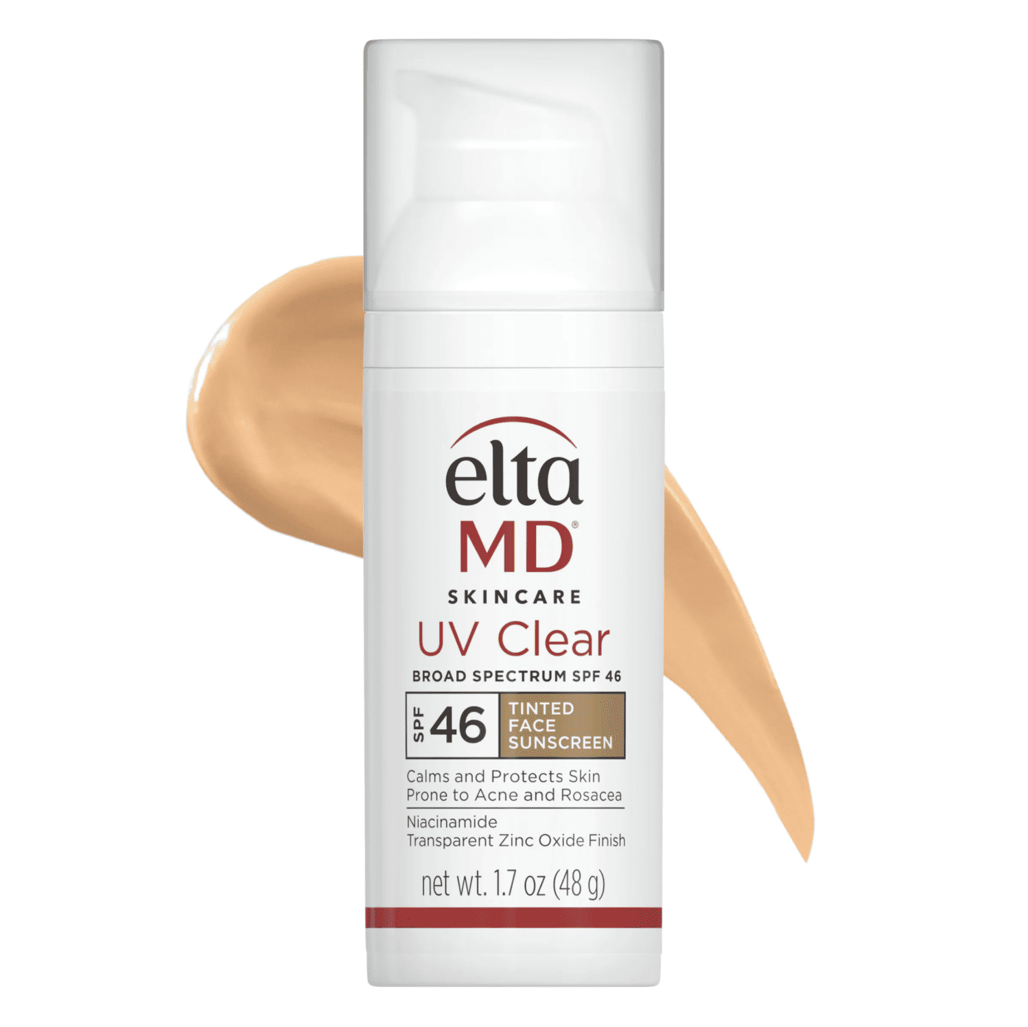 EltaMD UV Clear Tinted Broad-Spectrum SPF 46 1.7 OZ by Nava Beauty