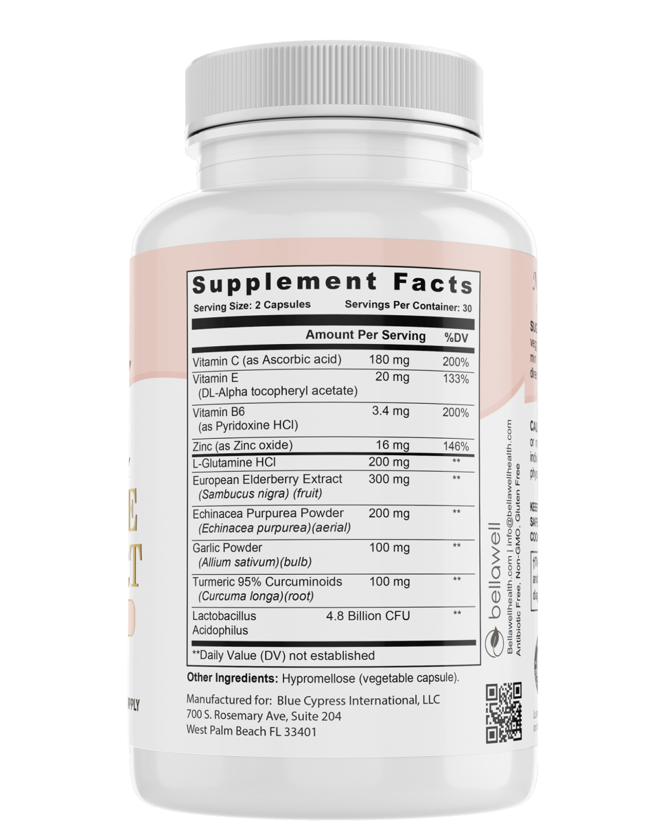 Emergency Immune Support – Daily Wellness with Probiotics by Bellawell