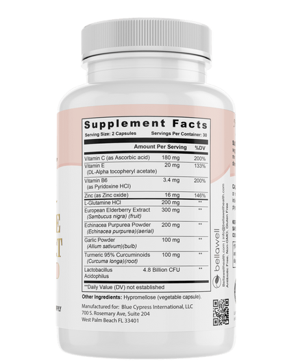 Emergency Immune Support – Daily Wellness with Probiotics by Bellawell