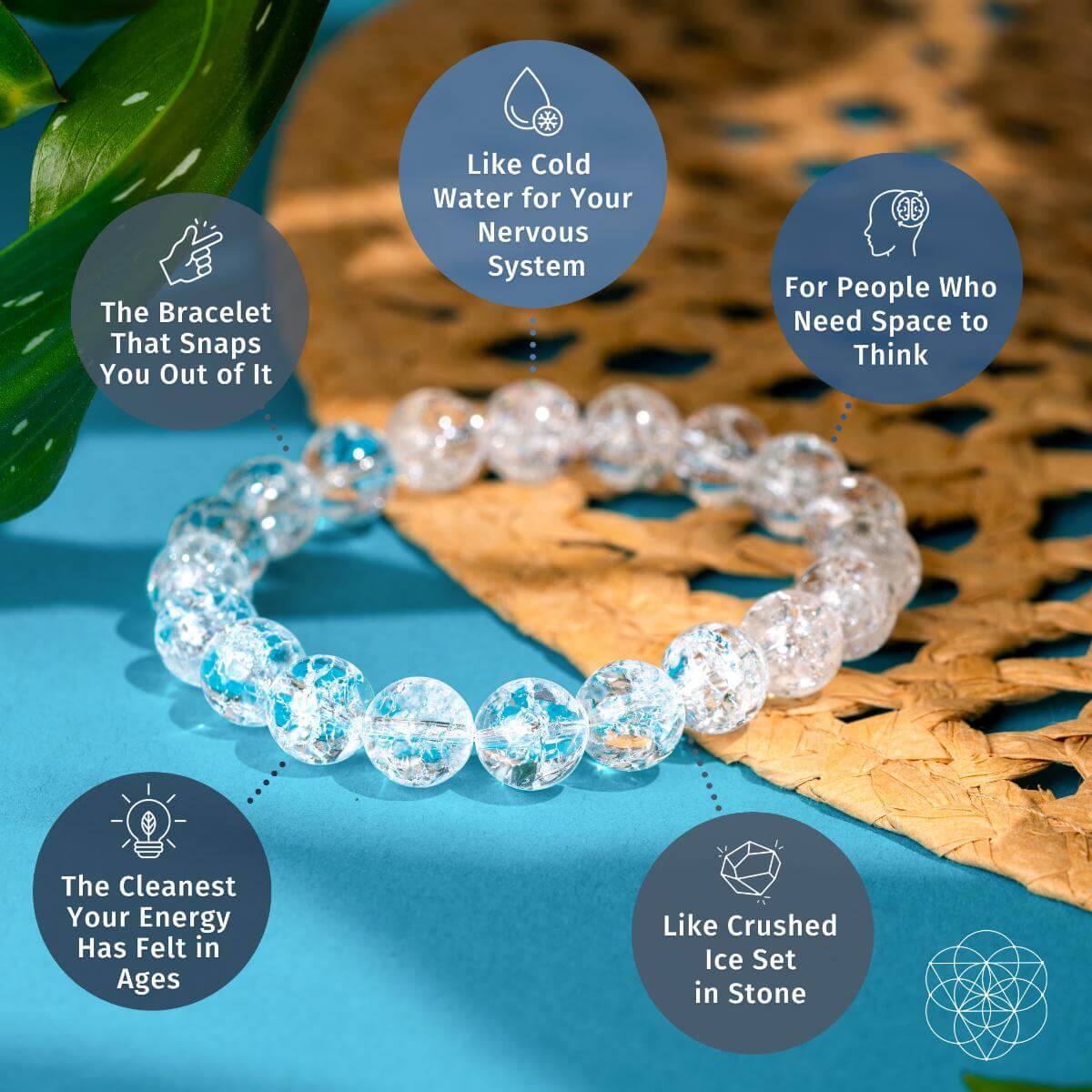 Emotional Ice Bath – The Ice Quartz Bracelet