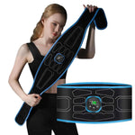 CoreTone™ EMS Abdominal Toning Belt – Digital Display & Muscle Stimulation