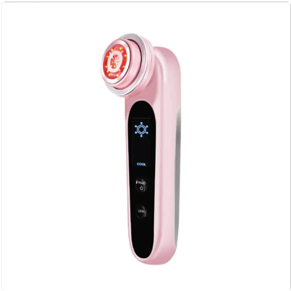 EMS Microcurrent Facial Toning Device - Multifunctional Skin Firming &amp; Anti-Aging Tool - DestGlow