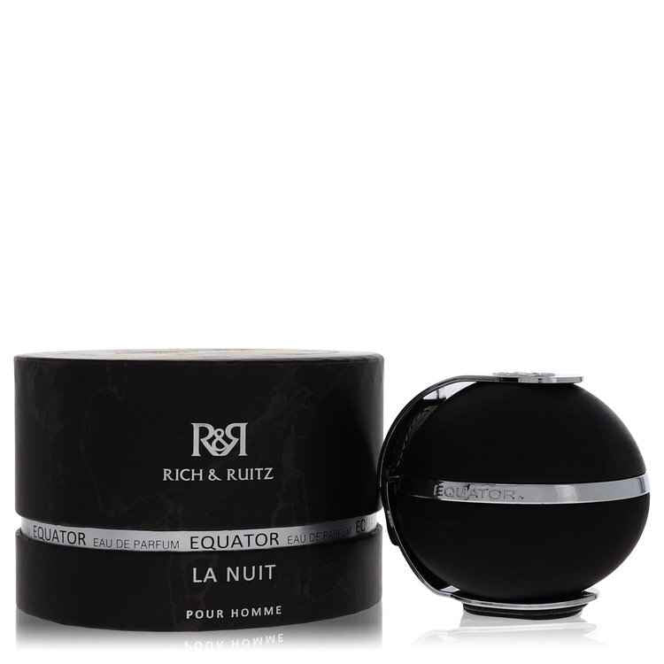 Rich &amp; Ruitz Equator La Nuit by Rich &amp; Ruitz Eau De Parfum Spray 3.33 oz for Men