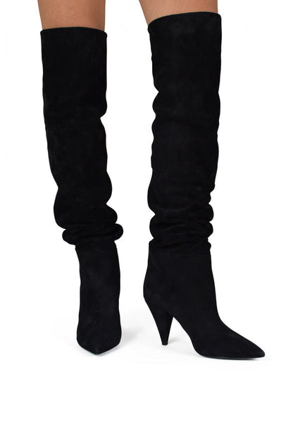Saint Laurent Women Era 85 Over-The-Knee Boots by Luosophy