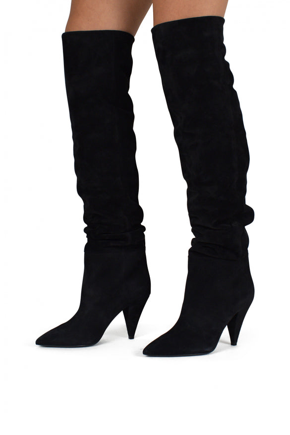 Saint Laurent Women Era 85 Over-The-Knee Boots by Luosophy