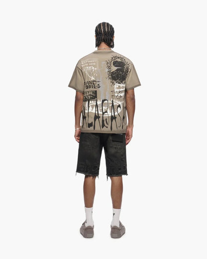 Valabasas Escape Tee - Grey by Denim Exchange