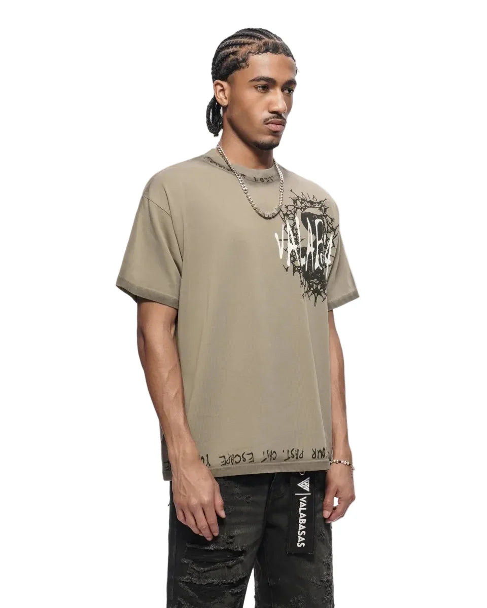 Valabasas Escape Tee - Grey by Denim Exchange