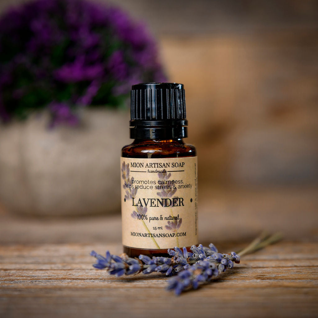 Lavender Essential Oil | Relaxation, Sleep Support by MION Artisan Soap Co.
