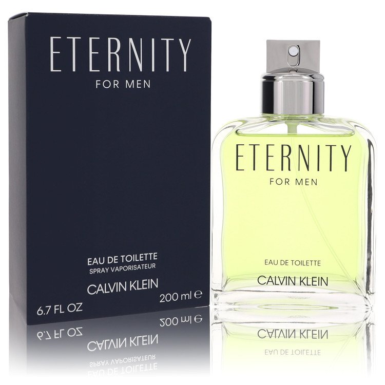 Eternity by Calvin Klein Eau De Toilette Spray 6.7 oz for Men 