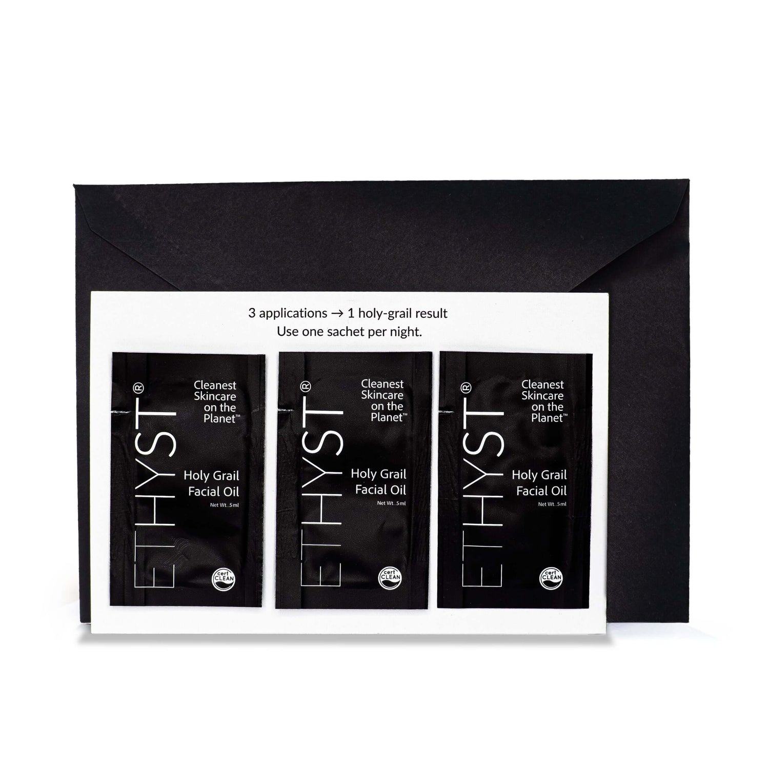 Facial Oil Sample Kit: Holy Grail 3-Night Trial by Champagne Apothecary