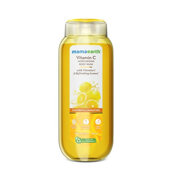 Mamaearth Vitamin C Moisturizing Body Wash with Vitamin C &amp; Refreshing Lemon For Skin Illumination