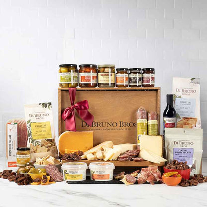 Extravaganza Cheese &amp; Charcuterie Gourmet Gift Crate
