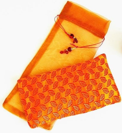 OMSutra Floral Silk Eye Pillow