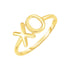 14k Yellow Gold with XO Ring by Bids.com