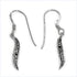 0.16 Carat Genuine Black Diamond .925 Sterling Silver Earrings by Bids.com