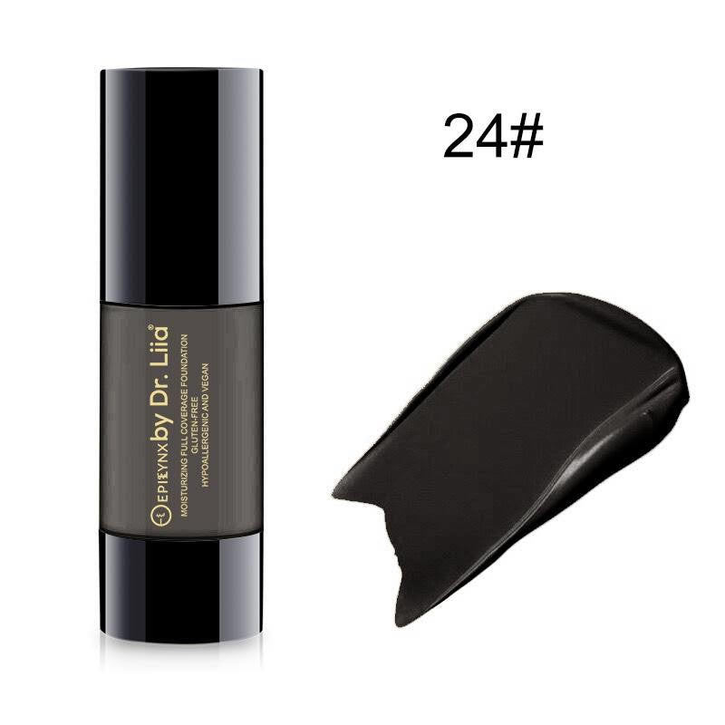 Breathable Full-Coverage Foundation – Dewy Finish, Hydrating, Vegan, Gluten-Free (SPF 15) by EpiLynx