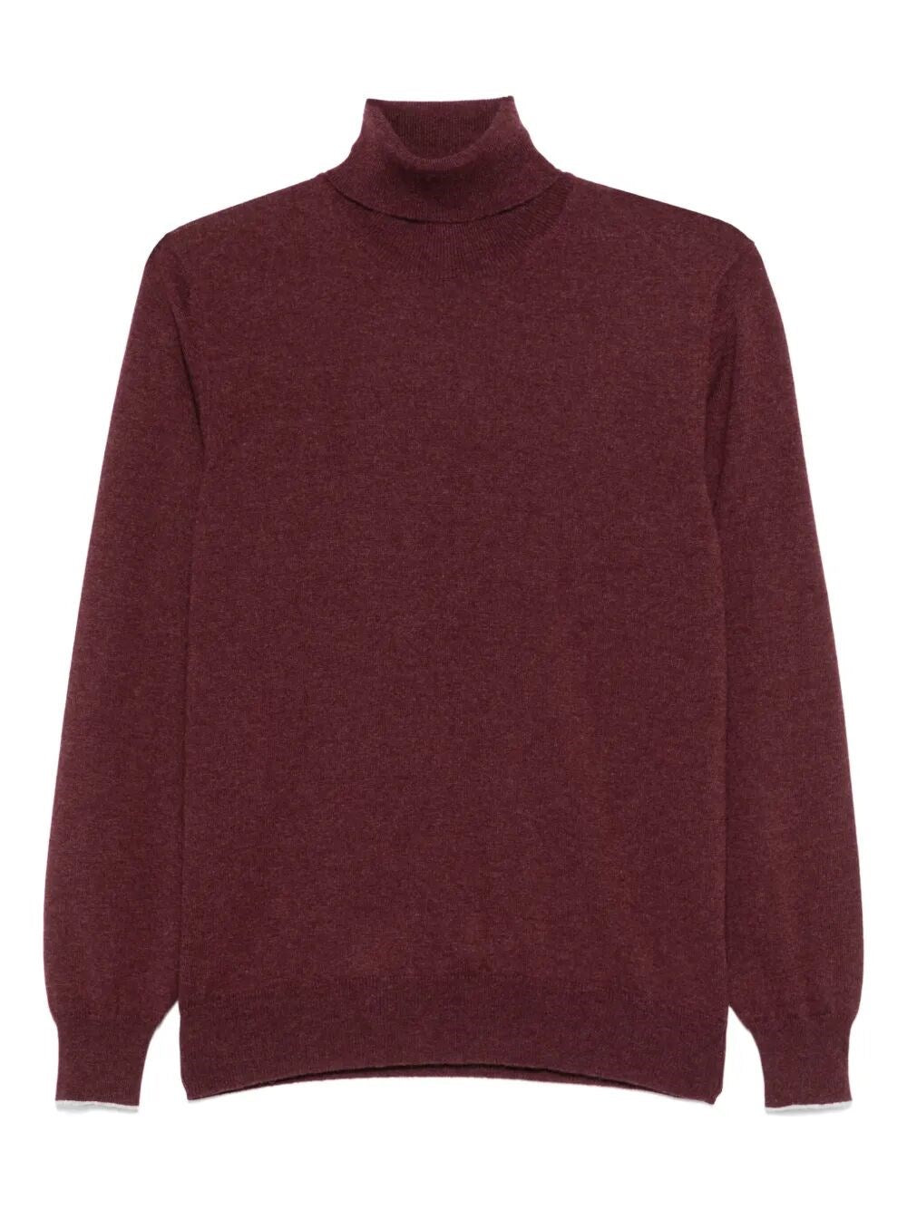 Brunello Cucinelli Men Cashmere Turtle-Neck Sweater by Luosophy