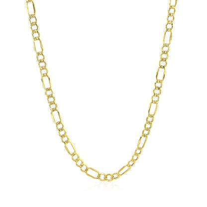 2.8mm 10k Yellow Gold Lite Figaro Chain by Bids.com