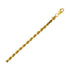 10K Yellow Gold Lite Hollow Diamond Cut Rope Chain (3.20 mm)  DestGlow