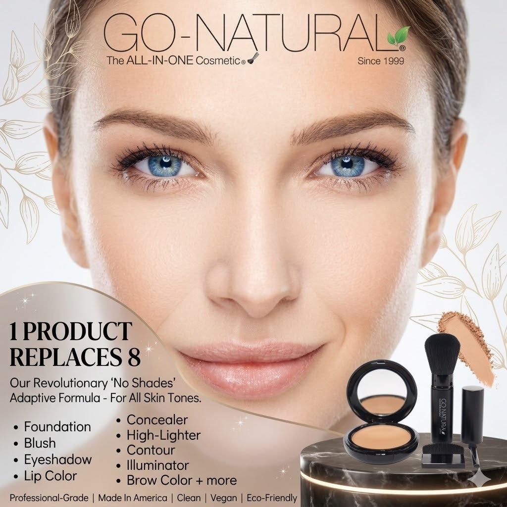 GO NATURAL® ALL-IN-ONE® Powder - Travel Gift Set  DestGlow